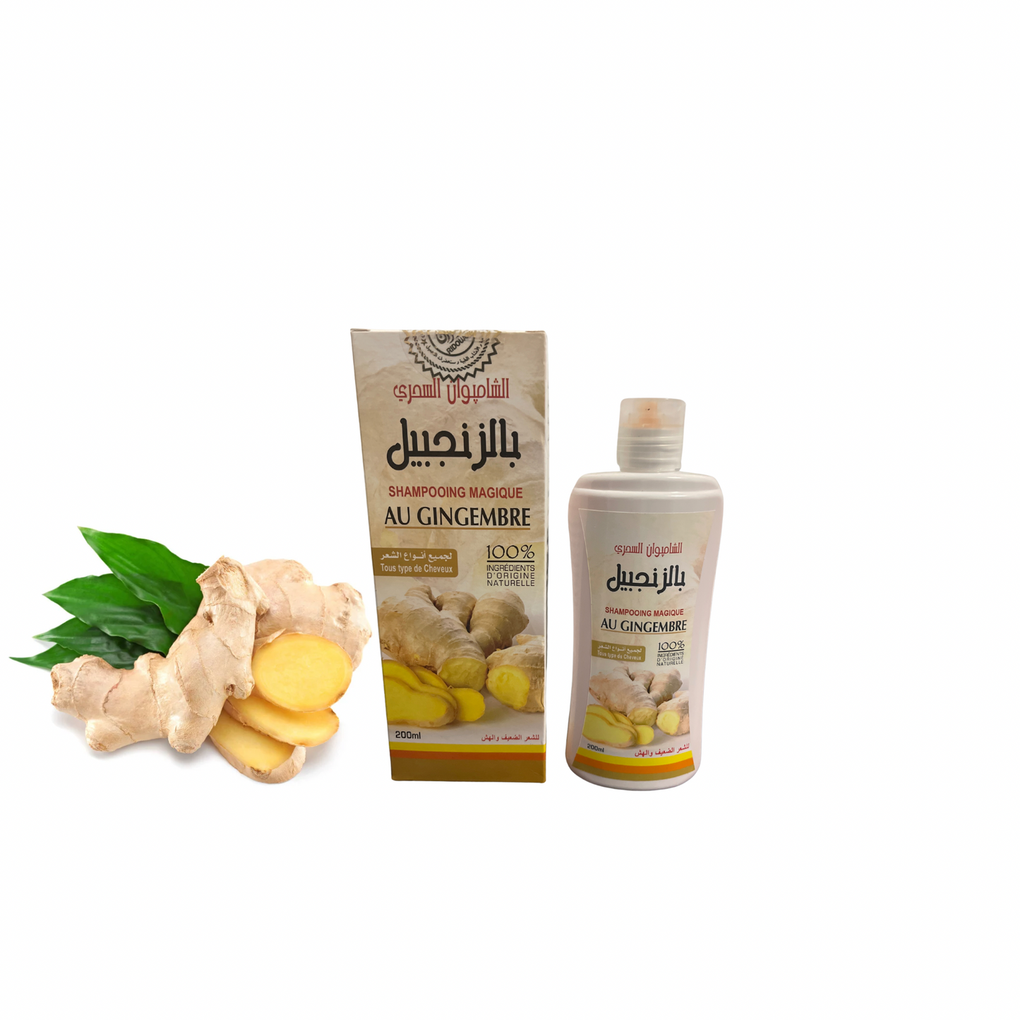 Shampoing au Gingembre