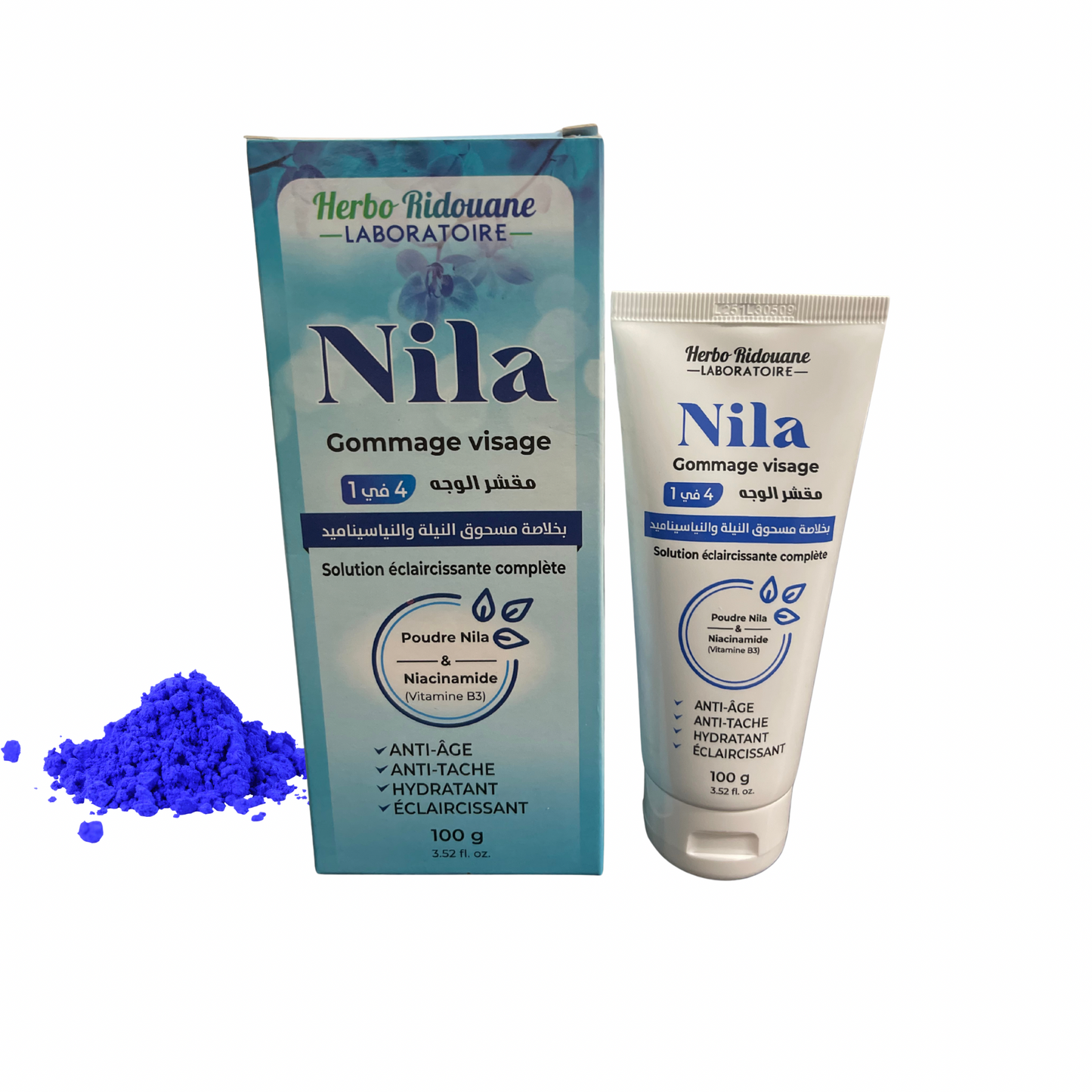 Gommage au Nila Bleu