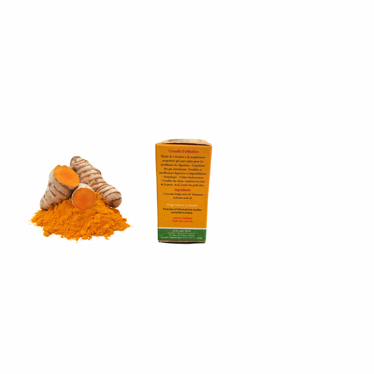 Huile de Curcuma