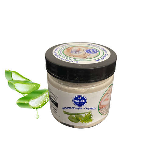 Masque d'argile à l'Aloe Vera et Verveine